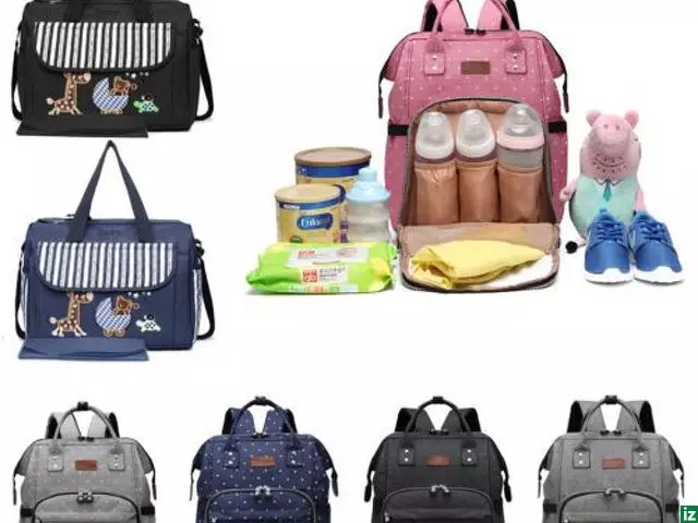 Baby Diaper Nappy Changing bag Backpack Multi-Function Mummy Bag